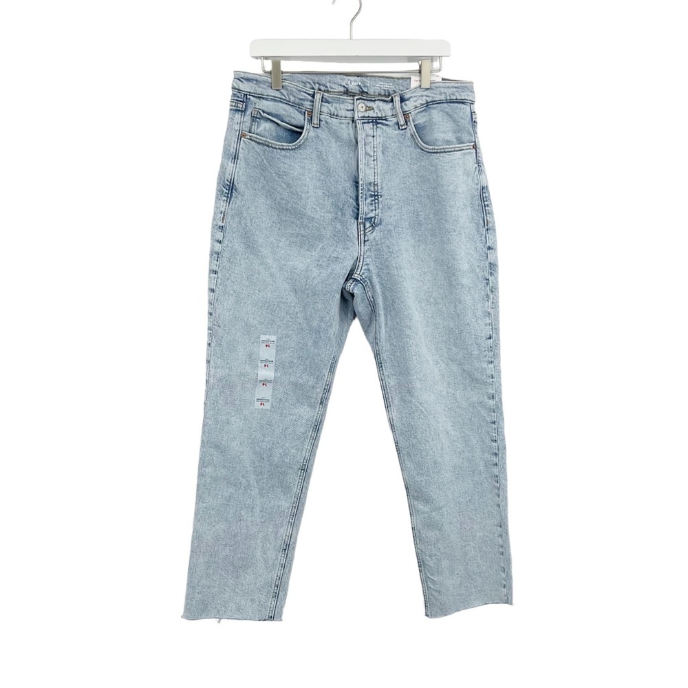 Old Navy Extra High Rise Ski Hi Straight Jeans SZ 14